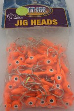 Sea Striker BSWG14100-8 Got-Cha Orange 1/4 oz. Jig Head 100Ct