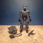 Beach Head Naval Warfare Black Major G.I. GI Joe Figures 2025