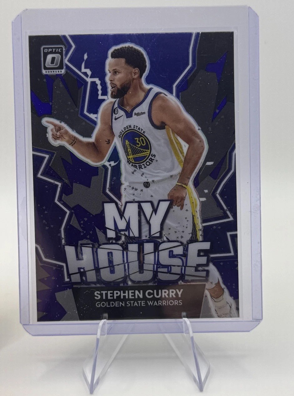 2022-23 Panini Donruss Optic - My House Stephen Curry #10 Purple Prizm