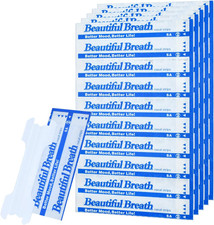 Tiras Nasales Invisibles Transparentes 66Mm X 19Mm 100 Transparentes Invisibles