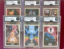 Stranger Things Butcher Billy Graded Card-Set Of 6-Sigma Card Grading