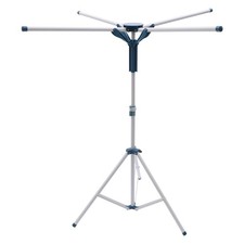Tripod Clothes Drying Rack Laundry Coat Hanger Metal Garment Rack Stand Foldable