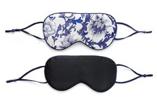 Silk Sleep Mask for Women Men Mulberry Silk Eye Mask for Sleeping Adjustable