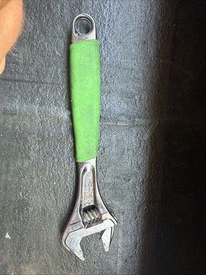 Snap-on FADH12BG 12'' Flank Drive Plus Adjustable Wrench Green [Used]