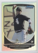 2013 Bowman Chrome Prospects Refractor Courtney Hawkins #BCP217 fm0