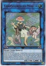 1st Ed Ultra Rare GranSolfachord Musecia DAMA-EN048 Dawn of Majesty