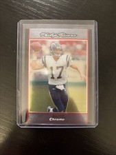 2007 Bowman Chrome Refractors #BC175 Philip Rivers   San Diego Chargers B69