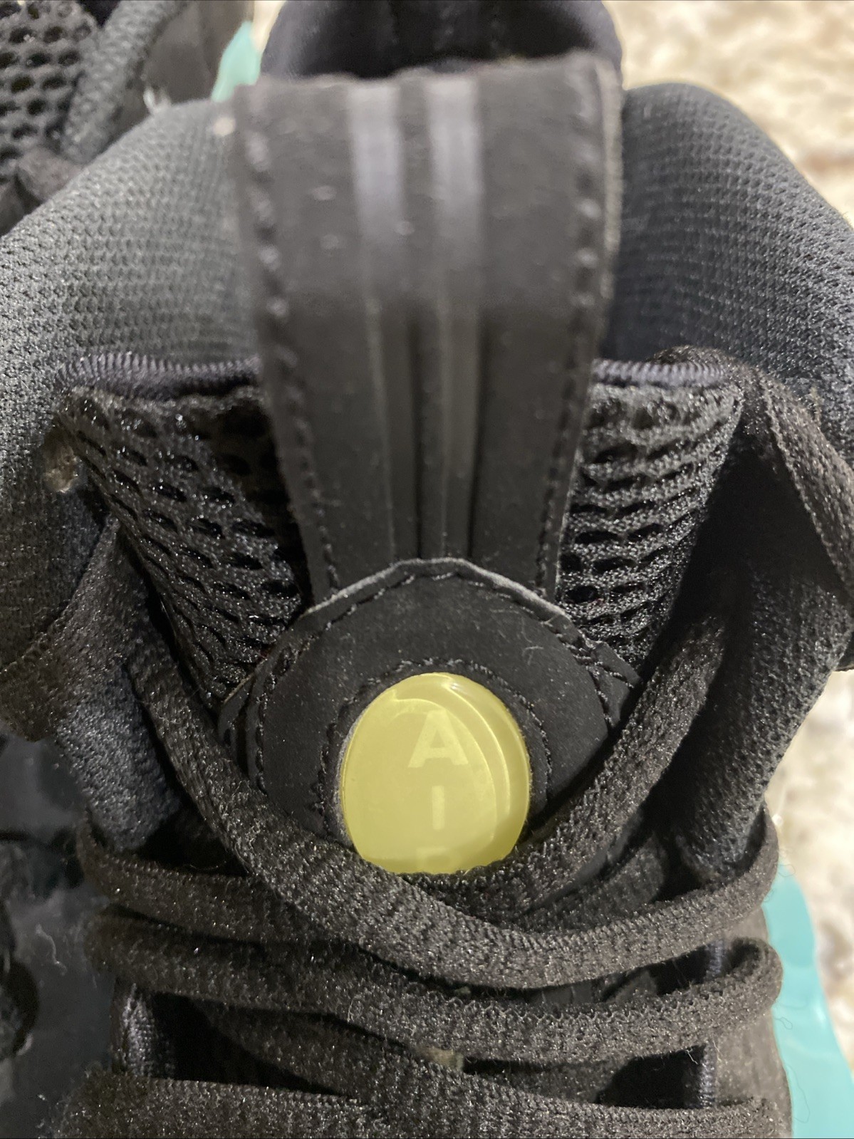 Nike Air Foamposite Pro Island Green/Silver (624041-303) Size 9.5 Gently Used thumbnail 7