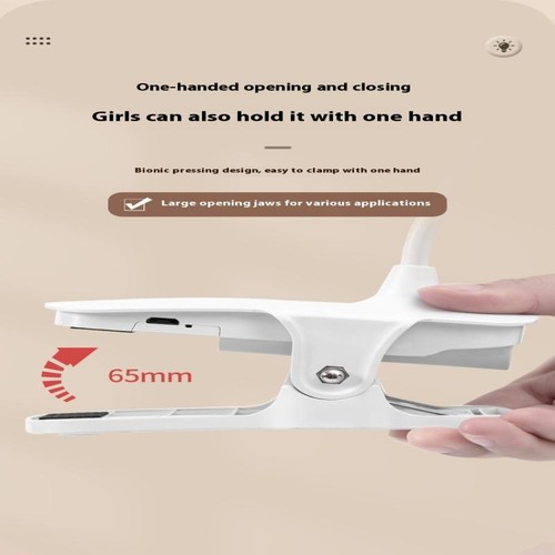 Led Table Lamp USB Rechargeable Night Light With Folding Clamp Eye Protection - Photo 5/15