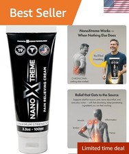 Fast-Acting Pain Relief Cream - 3.3oz Natural Formula for Muscle  Joint Comfort