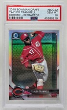 2018 Bowman Chrome TAYLOR TRAMELL Refractor RC PSA 10 Gem Mint