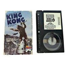 King Kong BETA Betamax NOT VHS Tape Original Uncut Version - Tested 