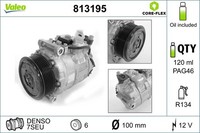 Kompressor Klimaanlage Valeo CORE-FLEX 813195 FüR Mercedes 12V Klasse W211 Model