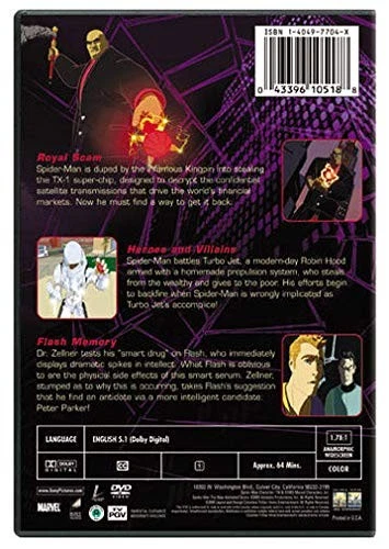 Spider-Man - The New Animated Series - Extreme Threat (V (DVD) (Importación USA) - Imagen 2 de 2