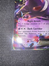Carta Pokémon Gengar EX Holo Ultra Rara TCG Forze Fantasma 34/119 MP/HP