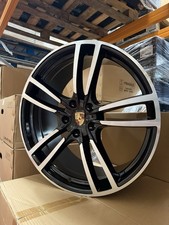 22” Porsche Style Alloys Black Polished - Cayenne 955, 957, 958 & E3 - SET OF 4