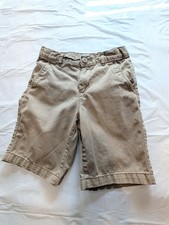 The Children s Place Uniform Chino Shorts Khaki Tan Size Boys 7 School Preppy