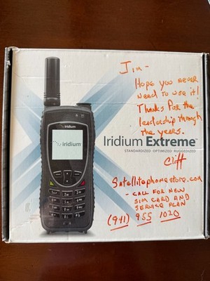 Iridium Extreme Portable SAT phone CPKT1101