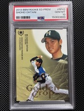 2013 BBM Rookie Edition Premium Shohei Ohtani #RP43 Japanese RC PSA 10 GEM MINT