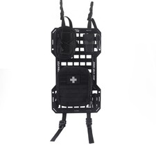 Rigid Molle Panel Car Seat Back Organizer With Storage Bags Tool