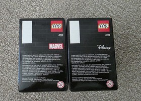 2 LEGO BrickHeadz Captain Armando Salazar #10 41594 & Black Widow 41591 #7