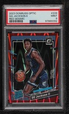 2023 Donruss Optic Rated Rookie Red Seismic Prizm GG Jackson II PSA 9 MINT 13p4
