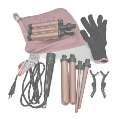 BESTOPE Lockenstab Set Haarpflege Haarstyling Große Locken Wellen Styling