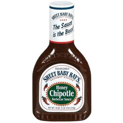 Sweet Baby Ray's Honey Chipotle Barbecue Sauce 18 oz Bottle