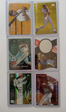 MLB Lot 6 Andruw Jones Braves  All #d 