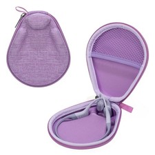Ginsco Universal Bone Conduction Headphones Case Compatible with SHOKZ Purple