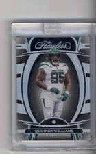 2022 Flawless Quinnen Williams Black Diamond 1/1 Jets SP 