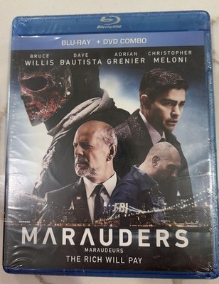 Marauders Blu-Ray/DVD Combo New/Sealed