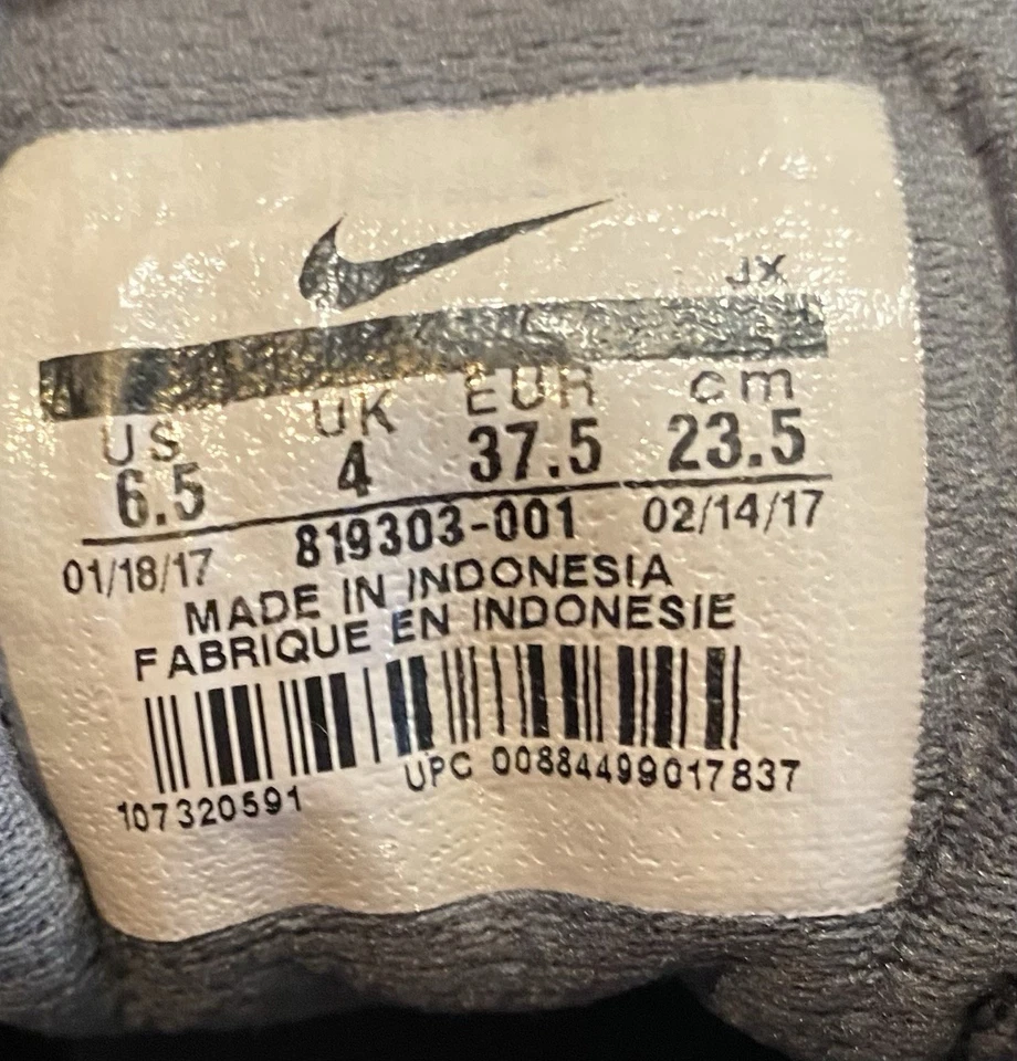 Nike Turnschuhe Revolution 3 schwarz Gr.37,5 - Bild 4 von 4