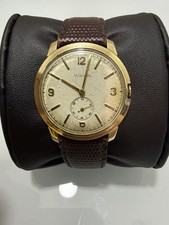 Vintage LeCoultre Manual Wind 10K Gold Filled Men’s Watch Small Seconds 1950s