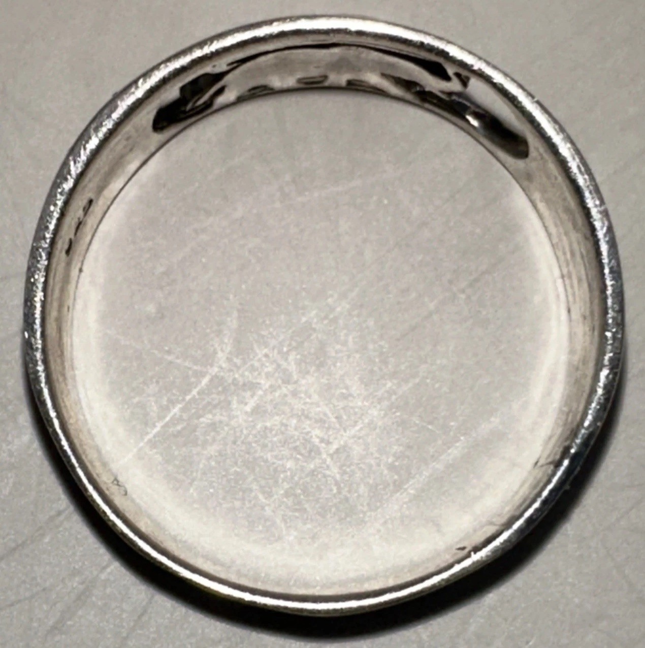 Elephant Design Open Sterling Silver Ring Size 8.… - image 4