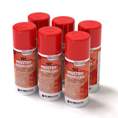 TFC Industrie Sprühkleber 6 x 500ml