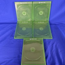 QTY OF 5 Xbox One 1 Disc Genuine Microsoft OEM Replacement Game Case CD DVD Box