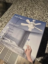 Eonini fan light. Add a ceiling fan anywhere. FREE & FAST SHIPPING! BRAND NEW!