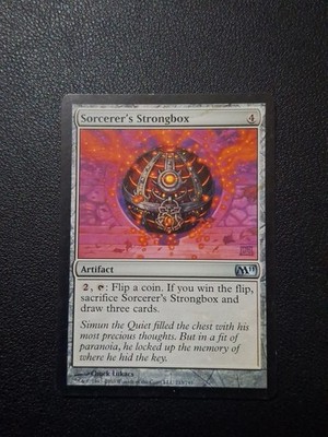 Sorcerer's Strongbox *Uncommon* Magic MtG x1 M11 Regular Lightly Played