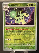 Cacturne - Reverse Holo Uncommon SV01: Scarlet & Violet Base Set 006/198 NM