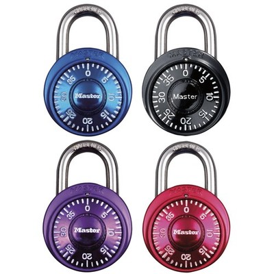 MASTER LOCK Vorhangschloss 1533 EURD Tresor Zahlenschloss, 40 mm, bunt, SB