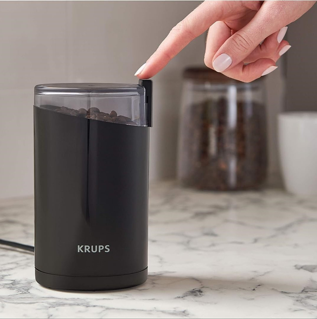 Krups F2034251 Electric Spice and Coffee Grinder - New