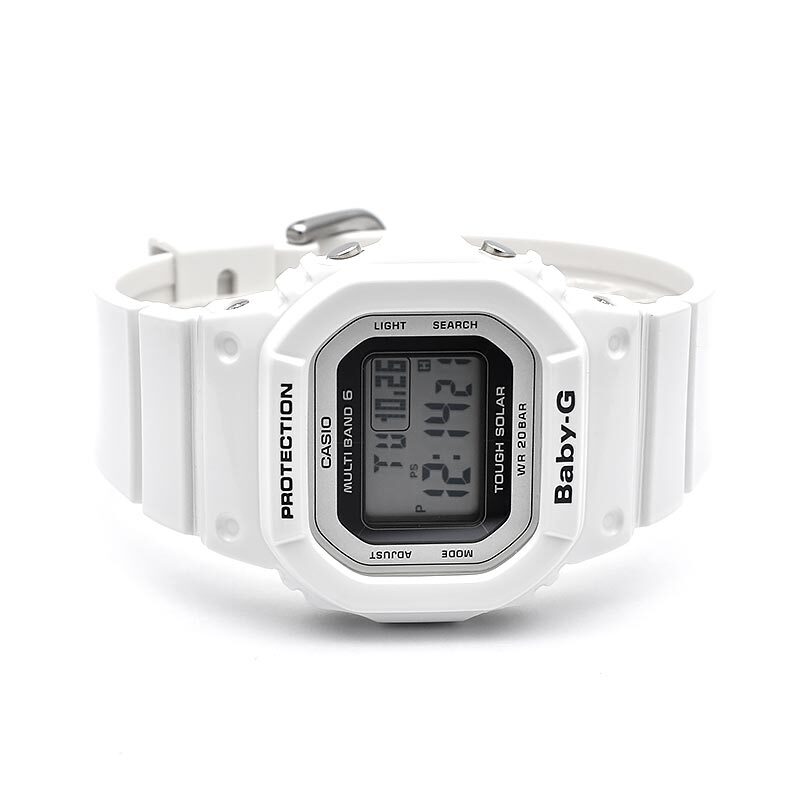 Casio BABY-G BGD-5000-7JF 40mm White Resin Case and Strap Women's