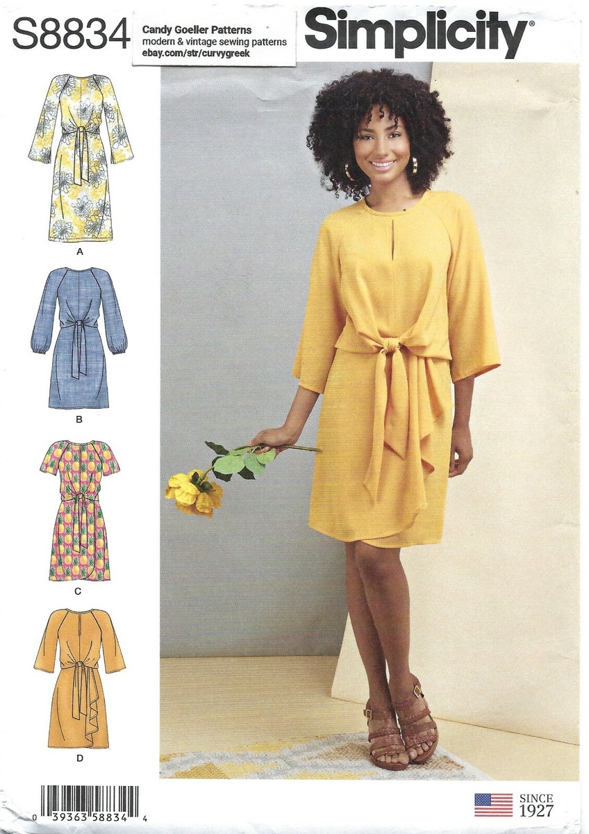 modern simple dress patterns Dress PDF Sewing Patterns by Dressmaking Amre