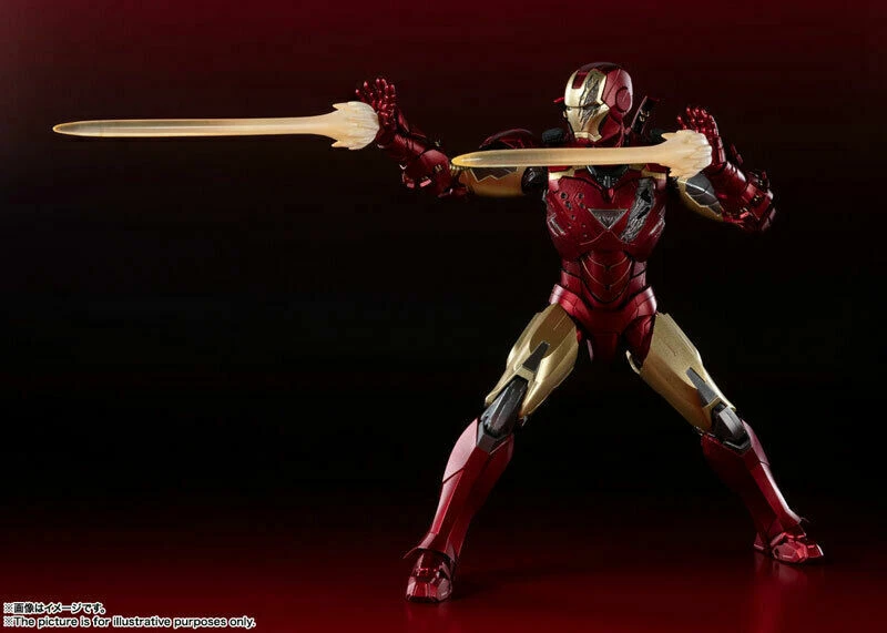 Bandai S.H.Figuarts Iron Man Mark 6 EDICIÓN DE DAÑOS DE BATALLA de Japón
