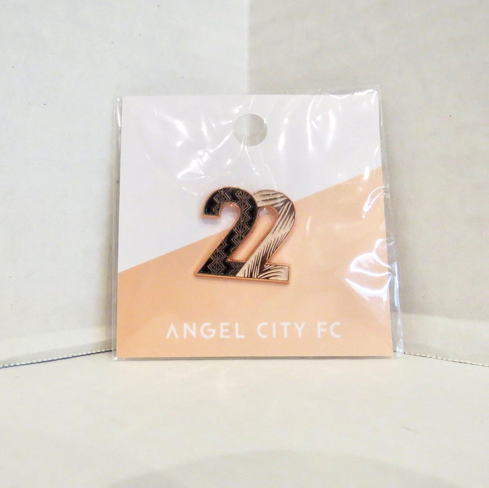 NWSL ACFC Angel City Football Club INAUGURAL YEAR LAPEL PIN - Image 3 of 4