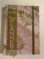 18 Month Undated Weekly Planner, Perfect Planner New