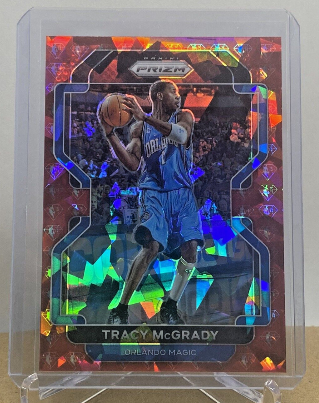 2021-22 Panini Prizm Tracy McGrady #253 NBA 75th Anniversary Diamond /75 SSP