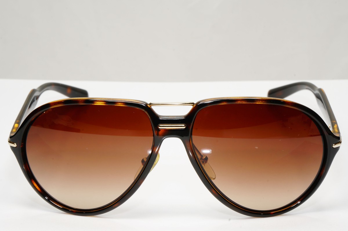 Prada 2009 Sunglasses Brown Tortoiseshell Pilot PR20NS SPR 20N 2AU