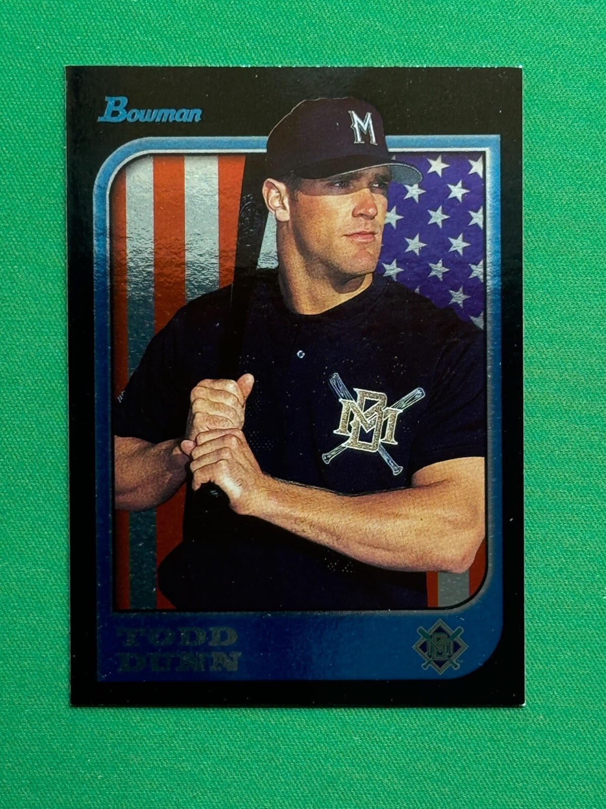 1997 Bowman Baseball #101 Todd Dunn International Parallel